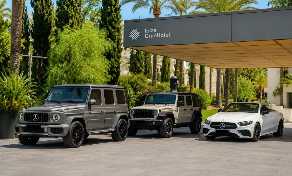 Personal service car rental ibiza hotel service