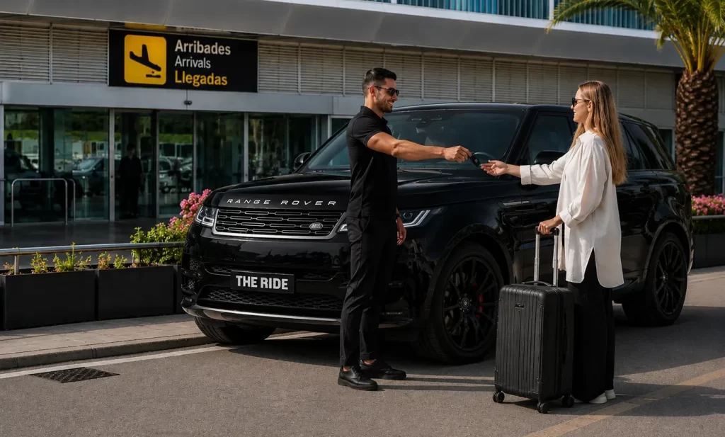 Range Rover Sport car rental ibiza airport pick up